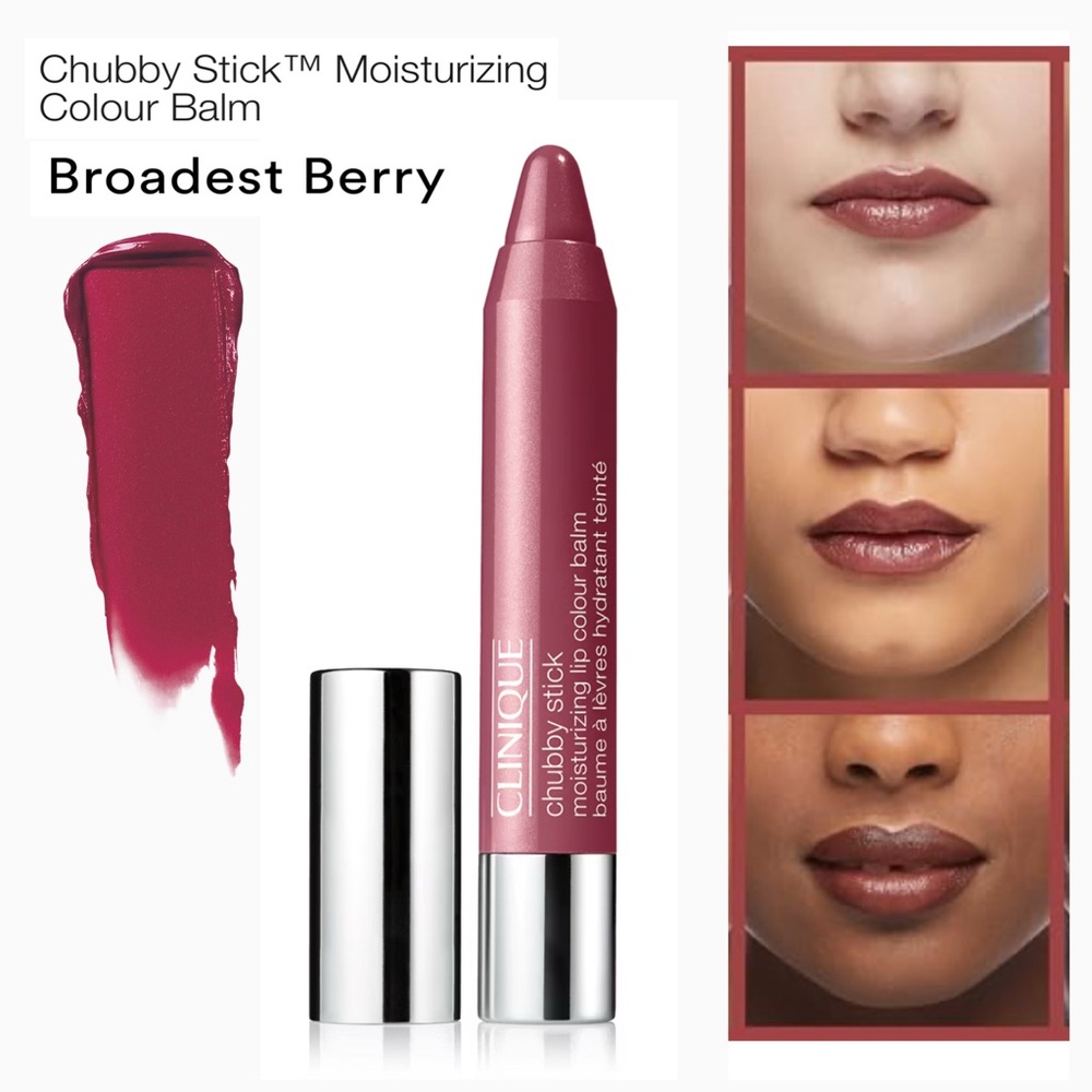 Clinique Chubby Stick™ Moisturizing Lip Colour Balm - Broadest Berry